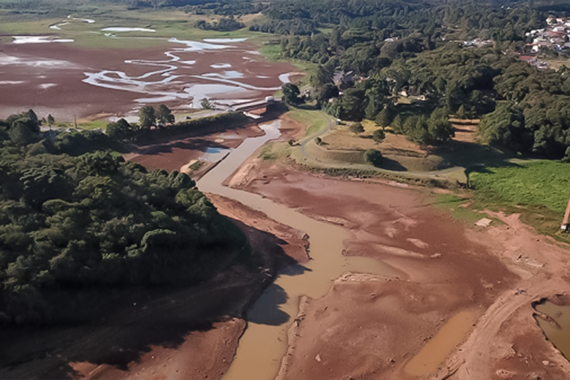 Seca agrava crise hídrica no Paraná